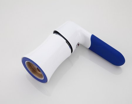 Смеситель на борт ванны Frap H34 F1134 Белый Хром 