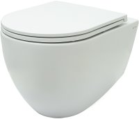 Унитаз Allen Brau Reality 4.32006.20 подвесной Белый без сиденья Унитаз Allen Brau Reality 4.32006.20 подвесной Белый без сиденья