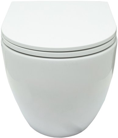 Унитаз Allen Brau Reality 4.32006.20 подвесной Белый без сиденья 