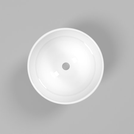 Раковина-чаша Whitecross Amethyst 50 0711.050050.100 Белая глянцевая 