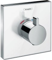 Смеситель для душа Hansgrohe ShowerSelect 15734400 с термостатом Белый Хром
