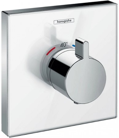 Смеситель для душа Hansgrohe ShowerSelect 15734400 с термостатом Белый Хром 