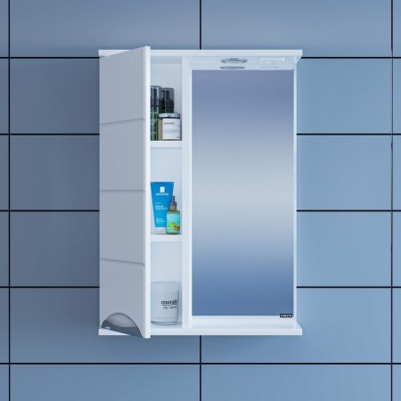 Зеркало-шкаф СаНта Родос 50 левый свет 