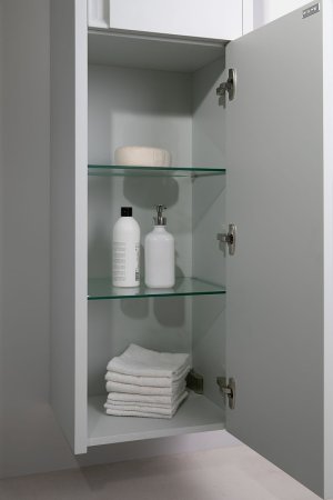 Шкаф пенал Allen Brau Fantasy 40 1.11007.PWM подвесной Папирус матовый 