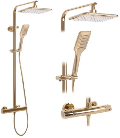 Душевая система 250х170 мм Rea Tom REA-P7102 