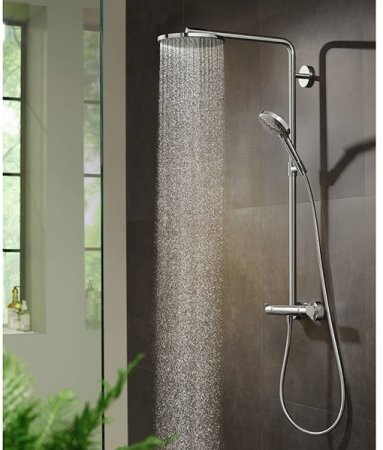 Душевая система Hansgrohe Raindance Select S 27633000 с термостатом Хром 