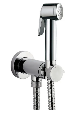 Гигиенический душ Bossini Paloma Flat Mixer Set E37011B со смесителем 