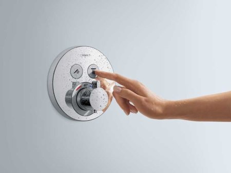 Душевая система Hansgrohe Raindance Select S 27297000 с термостатом Хром 