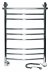 Полотенцесушитель электрический Ника Arc ЛД (г2) ВП 80/50-9 с полкой 