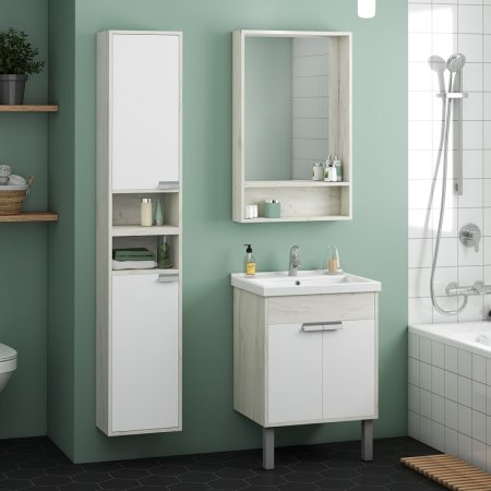 Зеркало Aquaton Флай 60 1A237602FA860 Дуб крафт 