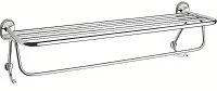 Полка для полотенец Frap F19 F1924 Хром