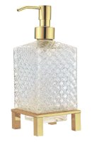 Диспенсер квадратный настольная Boheme 10225 Золото 