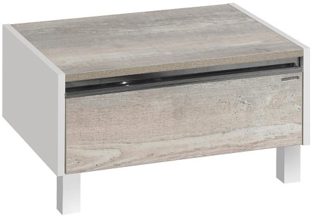 Комод Aquaton Капри 55 1A231003KPDA0 Бетон пайн Белый 