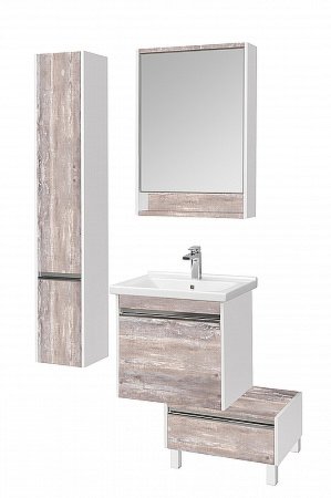 Комод Aquaton Капри 55 1A231003KPDA0 Бетон пайн Белый 