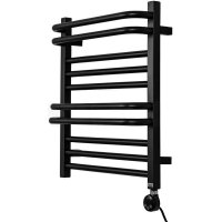 Полотенцесушитель электрический GROIS Mayra GR-009 50х60 П10 черный