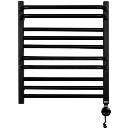 Полотенцесушитель электрический GROIS Mayra GR-009 50х60 П10 черный 