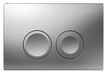 Кнопка смыва Geberit Delta 21 115.125.46.1 хром матовый 