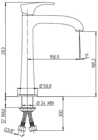 Смеситель для кухни Paini Lady 89CR579KM Хром 
