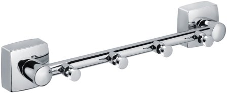 Планка с четырьмя крючками FIXSEN KVADRO FX-61305-4, хром 