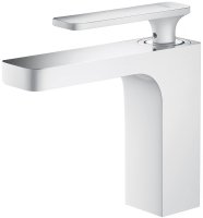 Смеситель Timo Torne 4361/00-16F для раковины, хром/белый