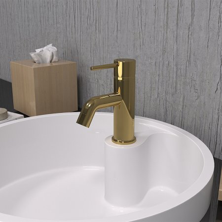 Смеситель для раковины Paini Cox 78OP211 Золото PVD 