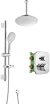 Душевая система Swedbe Platta 5557 с термостатом Хром 