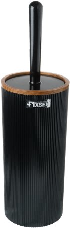 Ершик FIXSEN BLACK BOOM FX-411-5, черный/коричневый 