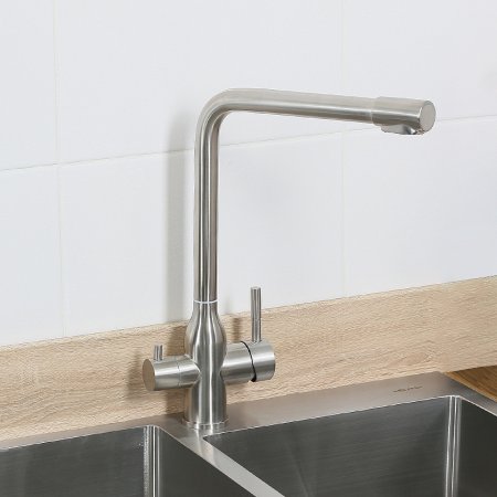 Смеситель для кухни Melana Stello F610304 Сатин 