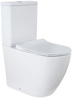 Унитаз компакт Azario Grado AZ-2141 с бачком и сиденьем Микролифт Унитаз компакт Azario Grado AZ-2141 с бачком и сиденьем Микролифт