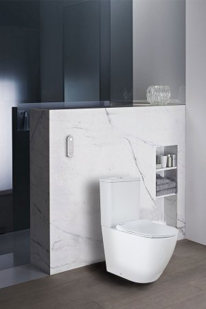 Унитаз компакт Azario Grado AZ-2141 с бачком и сиденьем Микролифт 