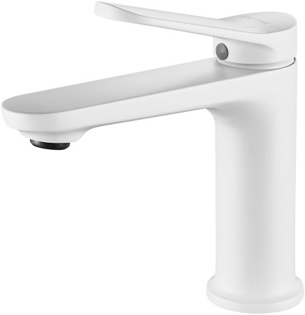 Смеситель для раковины Shevanik S4301C, белый 