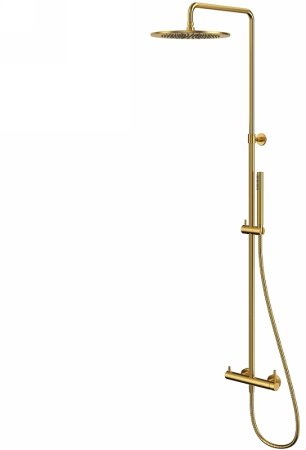 Душевая система Whitecross Y brushed gold Y1244GLB Брашированное золото 