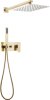 Душевая система Abber Daheim AF8218G Золото матовое 