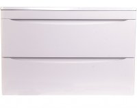 Тумба с раковиной Style Line Бергамо мини 90 Люкс Plus СС-00002364 подвесная Белая антискрейч