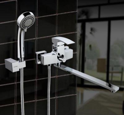 Смеситель для ванны Gappo G07 G2207 универсальный Хром 