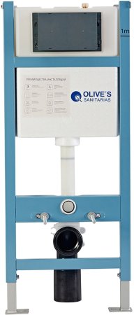 Инсталляция Olive's M48010 для унитаза без клавиши смыва 