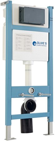 Инсталляция Olive's M48010 для унитаза без клавиши смыва 