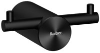 Крючок для ванной Raiber RPB-80005, черный