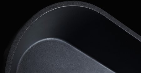 Ванна из искусственного камня Abber Frankfurt 170x75 AM9941B Черная без гидромассажа 