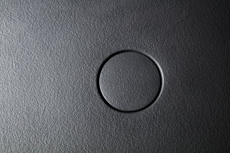 Ванна из искусственного камня Abber Frankfurt 170x75 AM9941B Черная без гидромассажа 