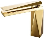 Смеситель для раковины Bravat DIAMOND F118102G-2-ENG, золото