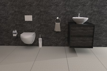 Система инсталляции для унитазов Berges Wasserhaus Novum L2 с кнопкой смыва матовый хром 