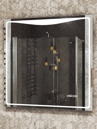 Зеркало VIGO Eva Media L 700, 70 см 