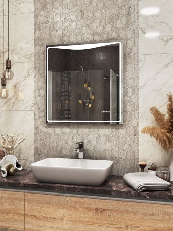 Зеркало VIGO Eva Media L 700, 70 см 