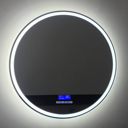 Зеркало BelBagno SPC-RNG-800-LED-TCH-RAD с bluetooth, термометром и радио 