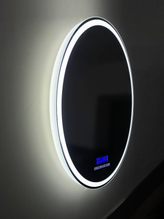 Зеркало BelBagno SPC-RNG-800-LED-TCH-RAD с bluetooth, термометром и радио 