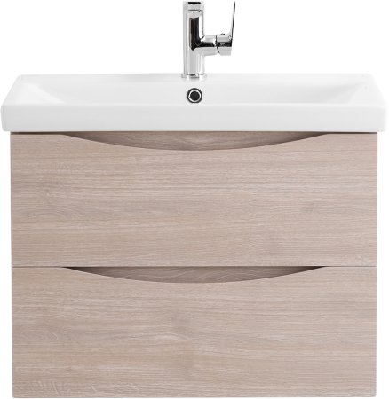 Тумба с раковиной BelBagno MARINO-CER-600-2C-SO-RG-P Rovere Grigio 