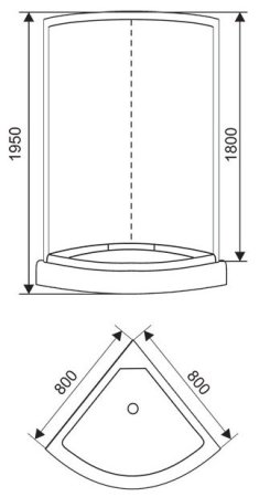 Душевая кабина Arcus Style S-10 