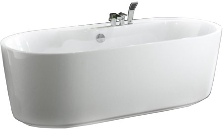Акриловая ванна BelBagno BB14-K 177x84 без гидромассажа 