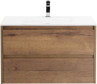 Тумба с раковиной BelBagno KRAFT-1000-2C-SO-RT Rovere Tabacco